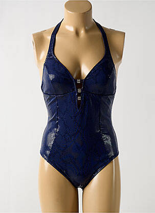 Costum de baie dintr-o singură piesă albastru MARIE JO femeie