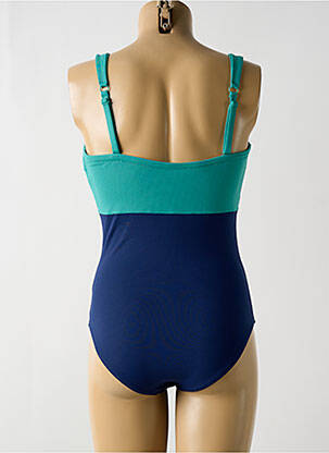 Costum de baie dintr-o singură piesă bretele elastice detașabile top bentiță albastru TRIUMPH femeie