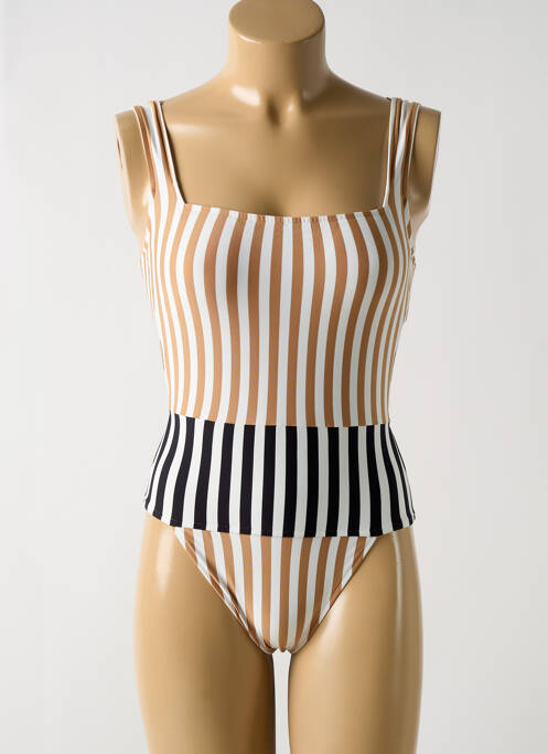 Costum de baie dintr-o singură piesă bej ANDRES SARDA femeie