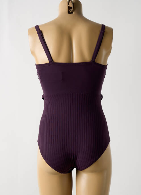 Costum de baie dintr-o singură piesă violet EMPREINTE femeie