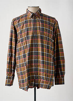 Cămașă cu mâneci lungi maro JUMFIL bărbat