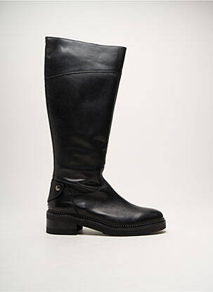 Cizme material neted toc de 4 la 6 cm negru EMANUELE CRASTO femeie