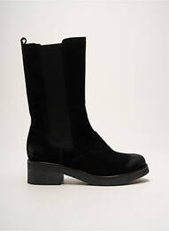 Botine/ghete nubuc toc de 4 la 6 cm negru CASTA femme