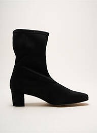 Botine/ghete toc pătrat toc de 4 la 6 cm negru O'.. femme