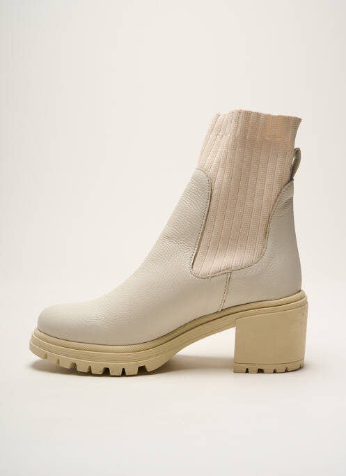 Botine/Ghete bej REQINS femeie