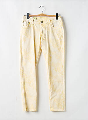 Pantalon slim galben ONADO femeie