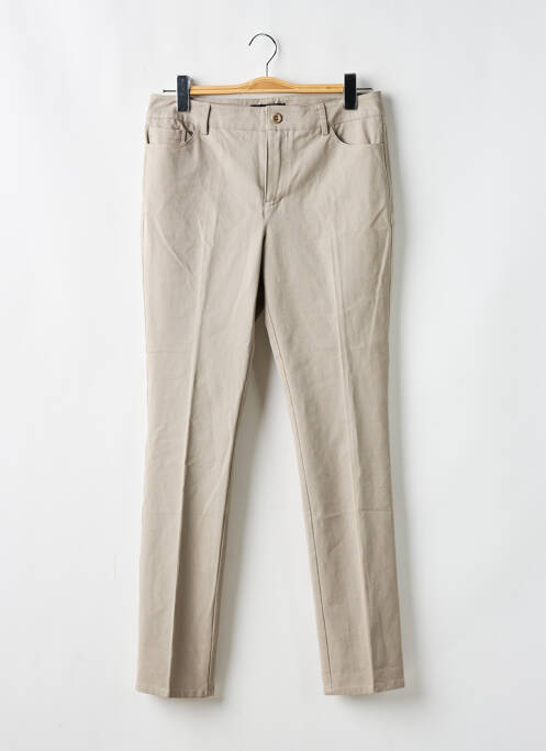 Pantalon slim gri PEACE OF CLOTH femeie