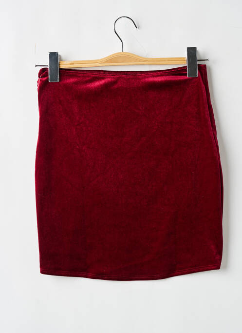 Fustă scurtă roșu NELLY femeie