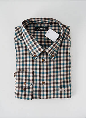 Cămașă cu mâneci lungi maro JUMFIL bărbat