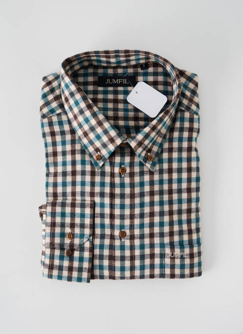 Cămașă cu mâneci lungi maro JUMFIL bărbat