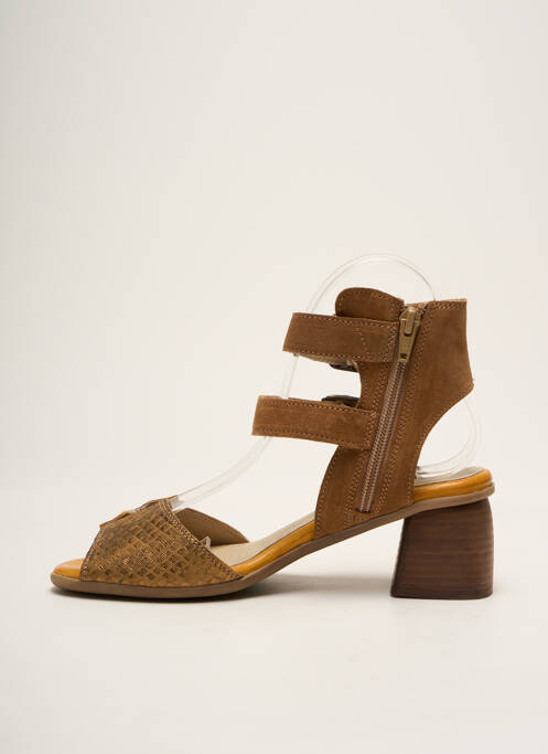 Sandale/Pantofi decupați maro CASTA femeie