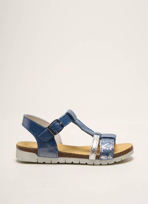 Sandale/Pantofi decupați albastru BOPY fată