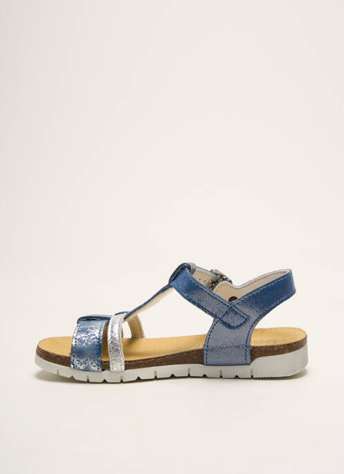 Sandale/Pantofi decupați albastru BOPY fată