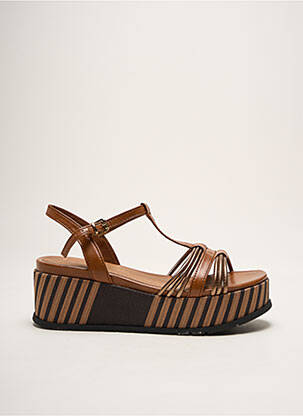 Sandale/Pantofi decupați maro MARCO TOZZI femeie