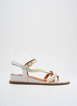 Sandale/Pantofi decupați galben MAM'ZELLE femeie