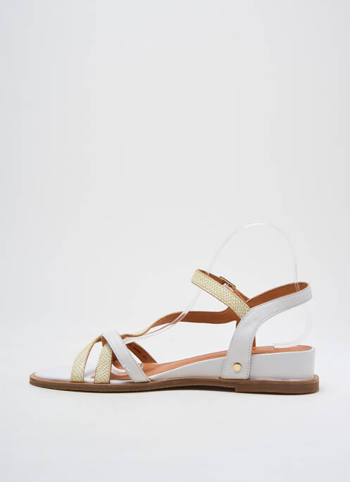 Sandale/Pantofi decupați galben MAM'ZELLE femeie