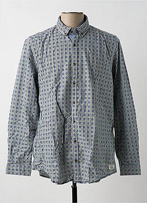 Cămașă cu mâneci lungi verde VENTI bărbat