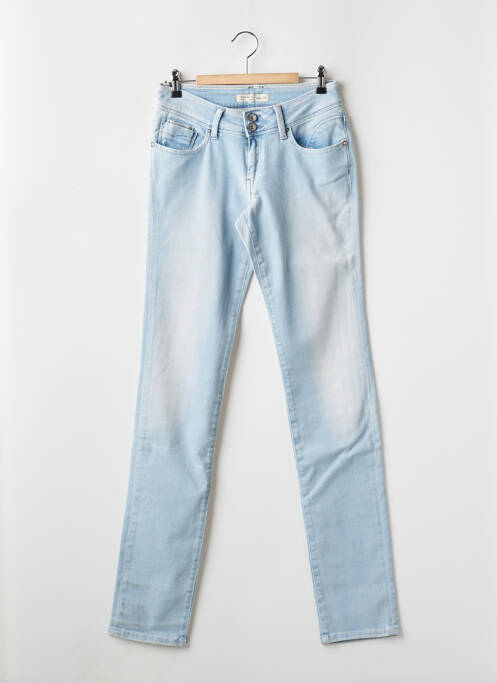 Blugi cu croială slim albastru TEDDY SMITH fată