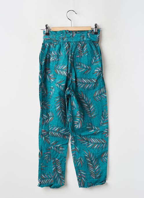 Pantalon drept verde TEDDY SMITH fată