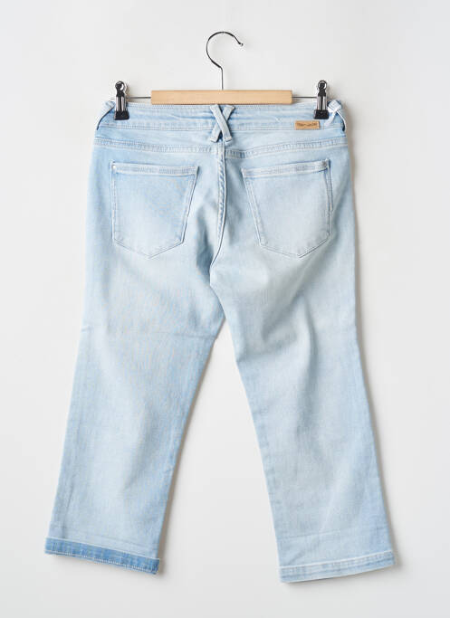 Pantalon trei sferturi albastru TEDDY SMITH fată