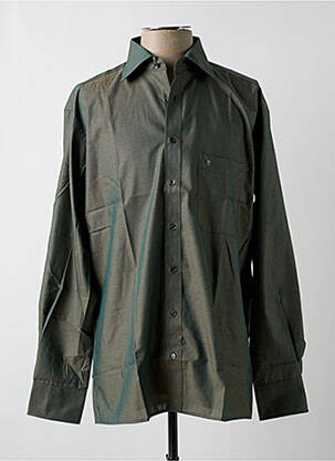 Cămașă cu mâneci lungi verde ETERNA bărbat