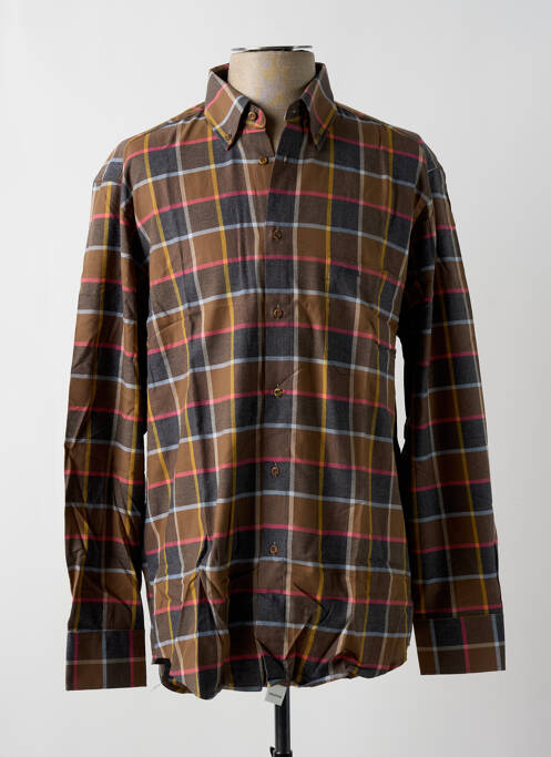 Cămașă cu mâneci lungi maro JUMFIL bărbat