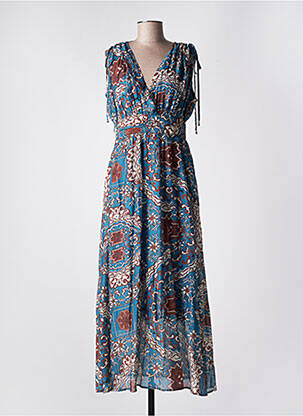 Rochie lungă albastru THE KORNER femeie