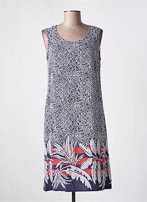 Rochie midi albastru MASSANA femeie