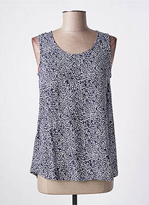 Top albastru MASSANA femeie