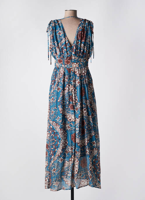 Rochie lungă albastru THE KORNER femeie