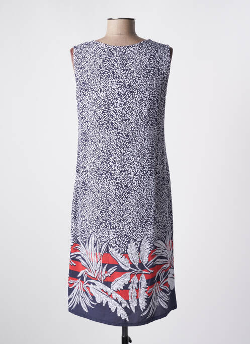 Rochie midi albastru MASSANA femeie