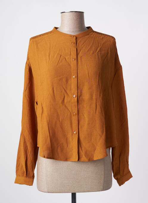 Cămașă maro TEDDY SMITH femeie