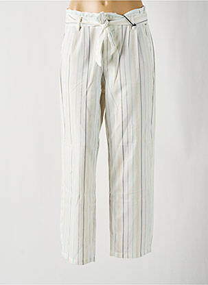 Pantalon drept alb FREEMAN T.PORTER femeie