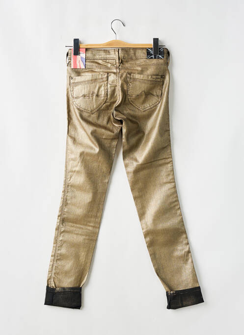 Blugi cu croială slim auriu PEPE JEANS fată