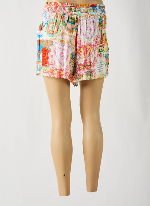 Șort alb DESIGUAL femeie