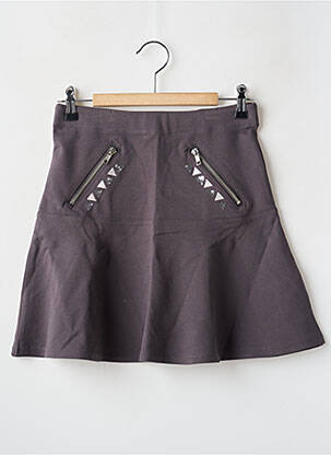 Fustă midi gri ESPRIT fată