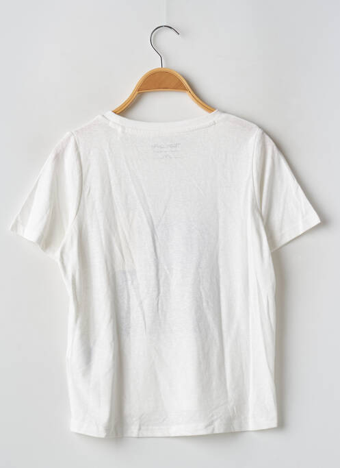 Tricou alb TEDDY SMITH fată