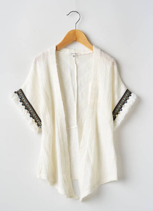 Vestă cu mâneci scurte bej TEDDY SMITH fată