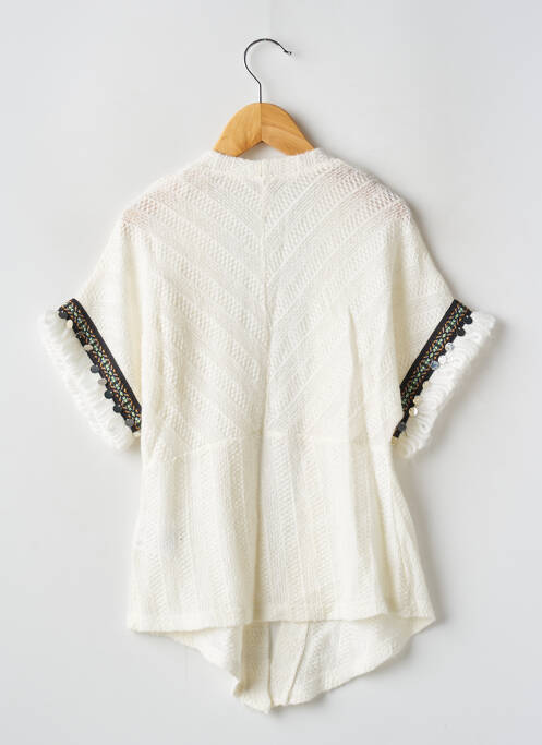 Vestă cu mâneci scurte bej TEDDY SMITH fată