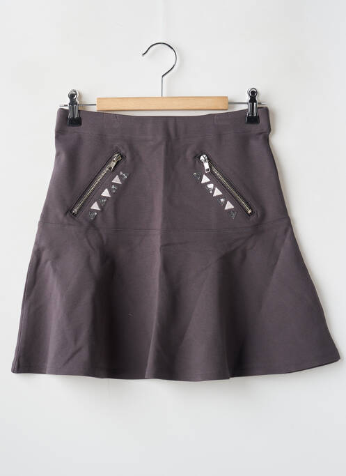 Fustă midi gri ESPRIT fată
