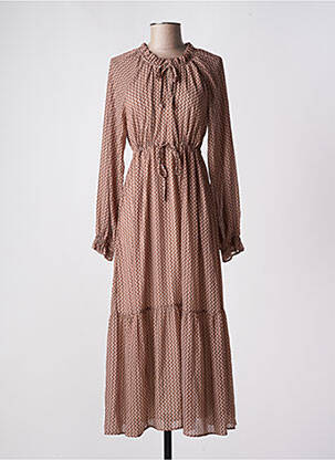 Rochie lungă roz C'EST BEAU LA VIE femeie