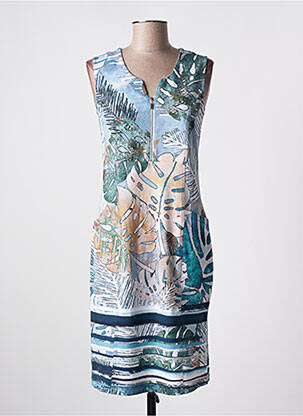 Rochie midi albastru DOLCEZZA femeie