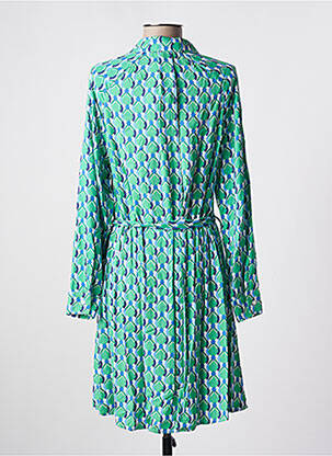Rochie midi mâneci lungi mâneci lungi verde C'EST BEAU LA VIE femeie