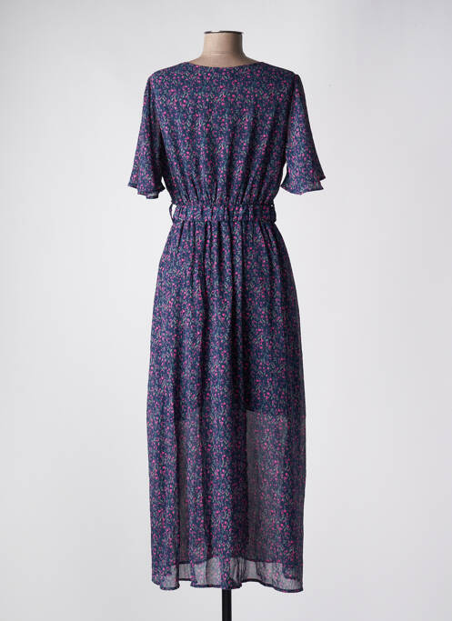 Rochie lungă albastru BY ONE femeie