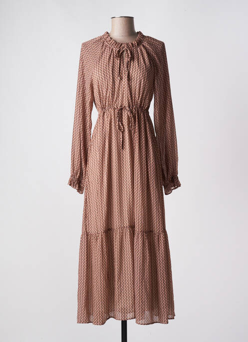 Rochie lungă roz C'EST BEAU LA VIE femeie