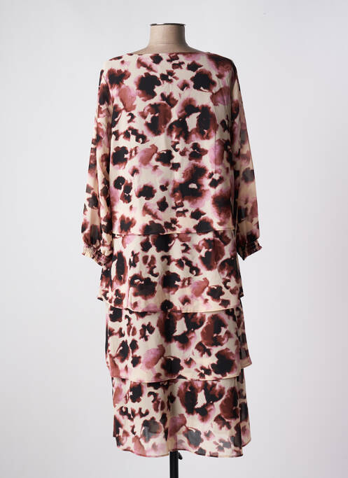 Rochie midi bej SIGNATURE femeie