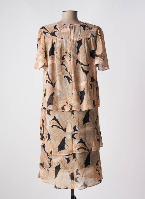 Rochie midi bej SIGNATURE femeie