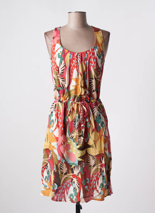 Rochie midi roșu C'EST BEAU LA VIE femeie