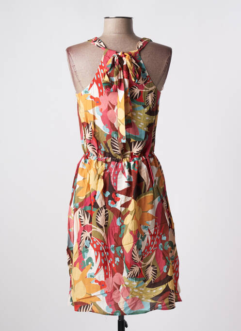 Rochie midi roșu C'EST BEAU LA VIE femeie