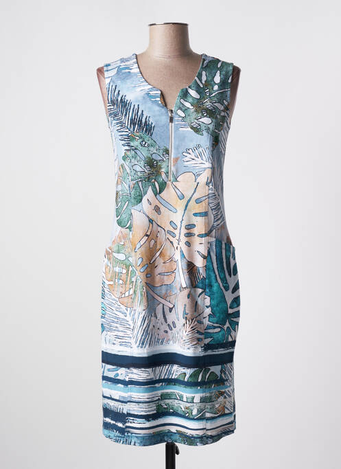 Rochie midi albastru DOLCEZZA femeie